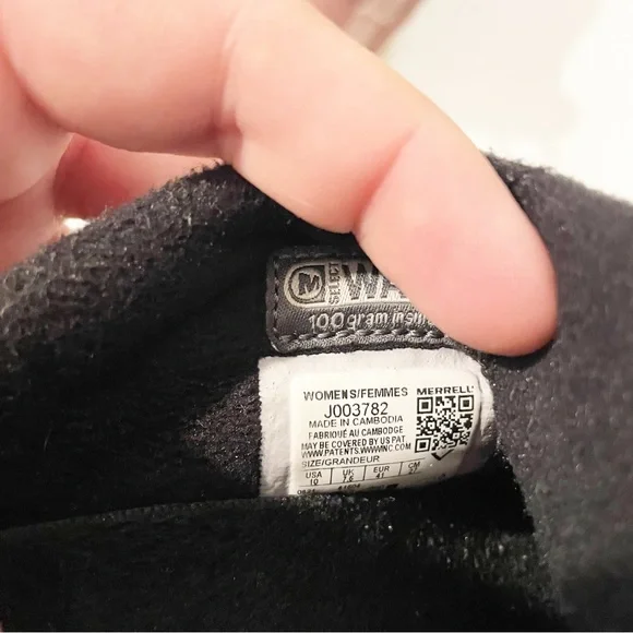 Merrell Women’s Alpine Moc Strap Polar Insulated Sneaker Size 10 Gorpcore Mauve - Picture 12 of 12